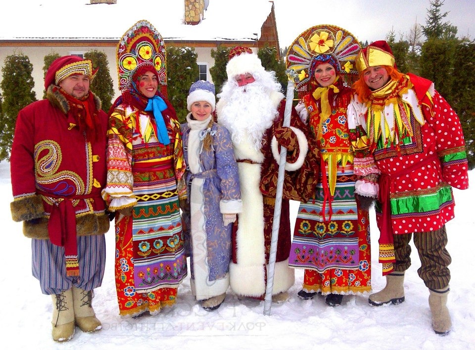 Новый год в русском стиле